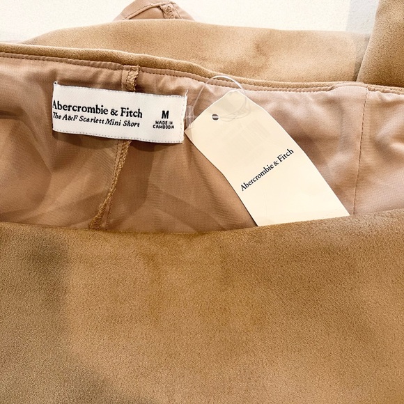 Abercrombie & Fitch The A&F
Scarlett Vegan Suede Mini Skirt Skort Med NWT - Picture 13 of 15